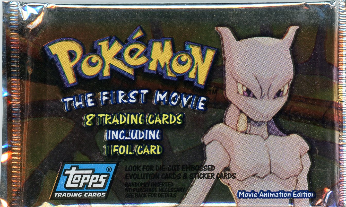Topps x Pokmon - The First Movie Booster Pack (1999) Pokemon Plug Topps x Pokmon - The First Movie Booster Pack (1999) Pokemon Plug
