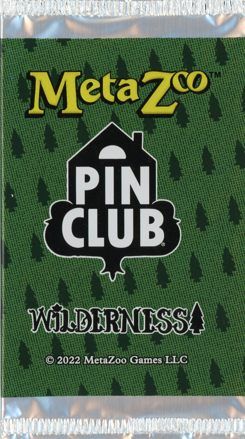 MetaZoo Wilderness Mystery Collection Pin Club Booster Pack Pokemon Plug MetaZoo Wilderness Mystery Collection Pin Club Booster Pack Pokemon Plug