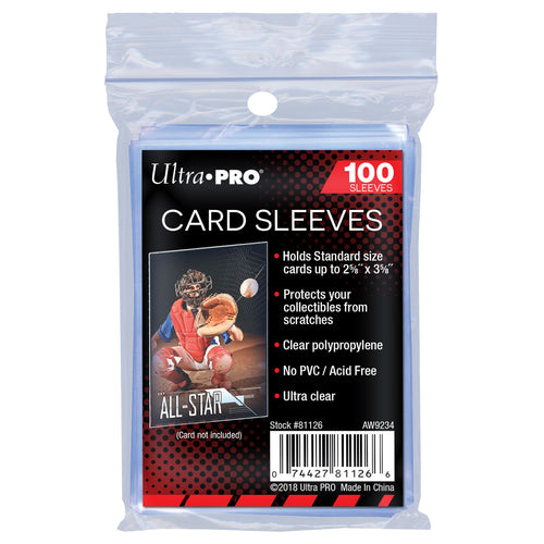 Ultra Pro Soft Trading Card Penny Sleeves 2.5" x 3.5"