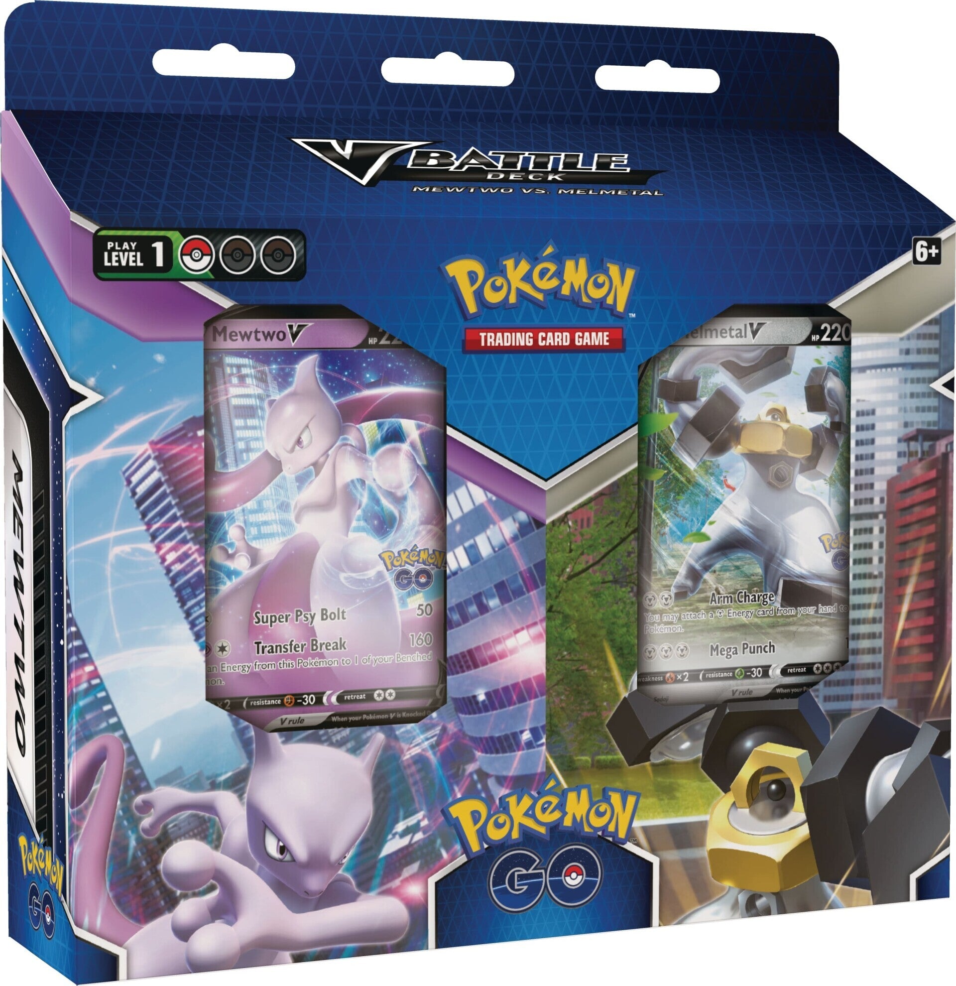 Pokmon TCG: Pokmon GO V Battle Deck Bundle - Mewtwo V vs. Melmetal V Pokemon Plug Pokmon TCG: Pokmon GO V Battle Deck Bundle - Mewtwo V vs. Melmetal V Pokemon Plug