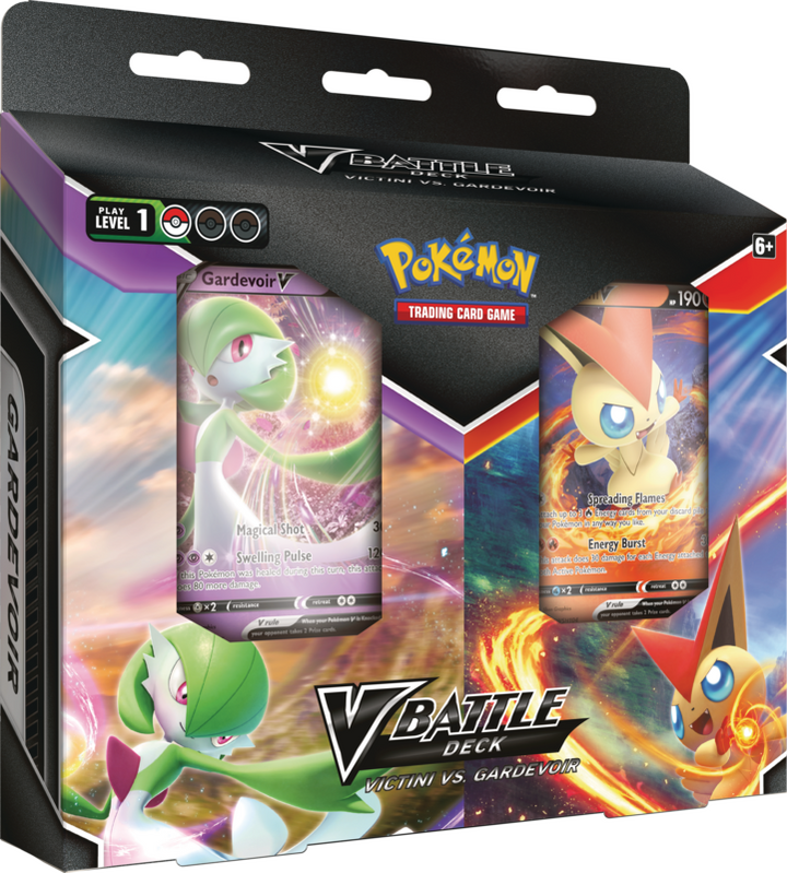 V Battle Deck Bundle Box - Victini V & Gardevoir V
