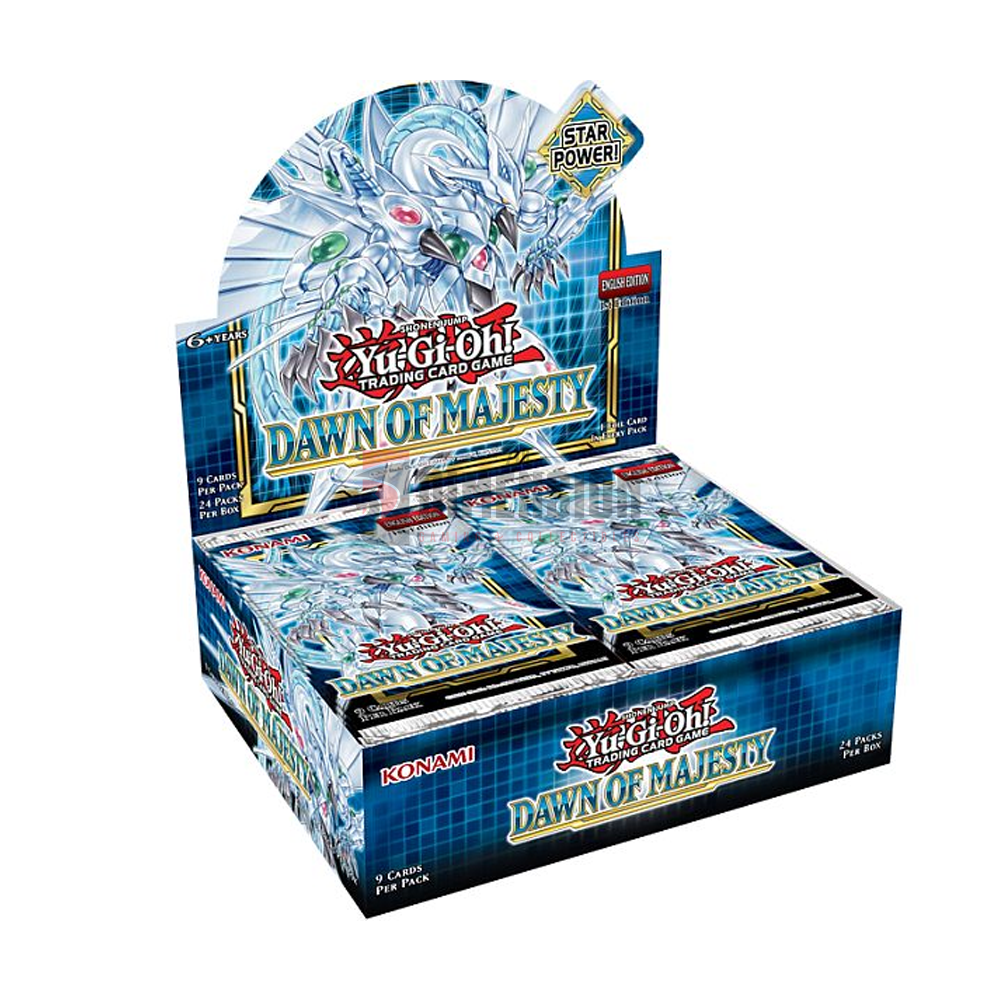 YuGiOh! Dawn of Majesty Booster Packs & Boxes Pokemon Plug YuGiOh! Dawn of Majesty Booster Packs & Boxes Pokemon Plug