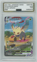 AGS (GEM-MT 10) Leafeon VMAX #89 (Japanese) - Eevee Heroes (#00052016)
