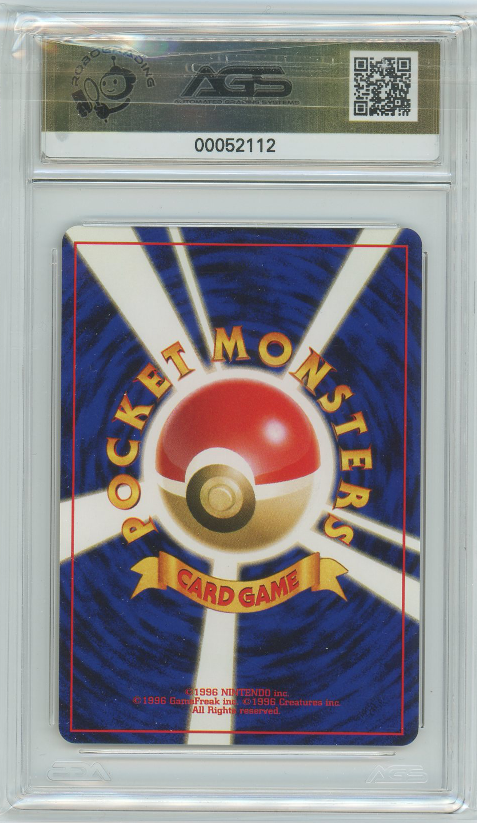 AGS (MINT+ 9.5) Slowking #199 (Japanese) - Neo Genesis (#00052112)