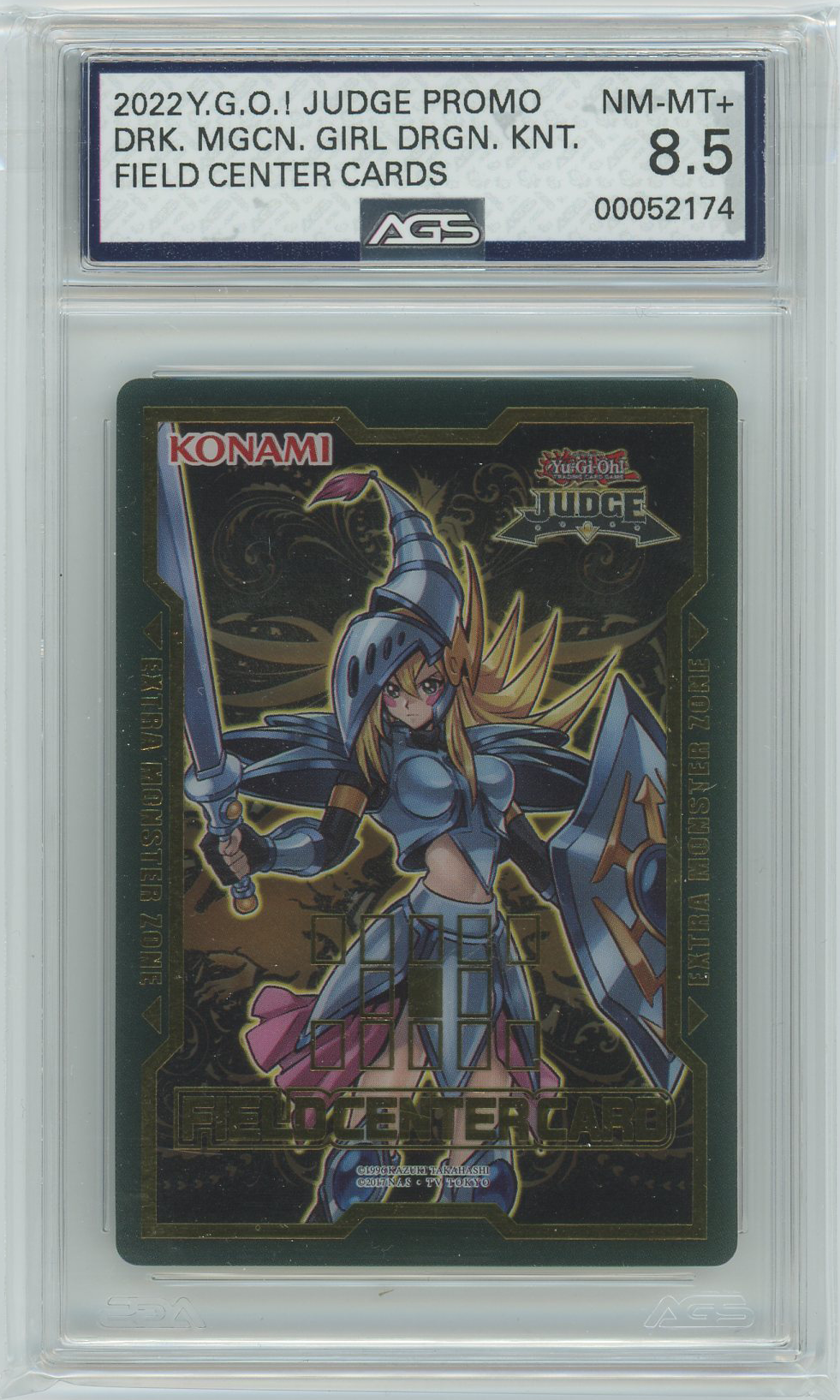 AGS (NM-MT+ 8.5) Dark Magician Girl the Dragon Knight #P001 - Field Center Cards (#00052174)
