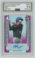 AGS (MINT+ 9.5) Marcelo Mayer #BA-MM1 - Serialized RC Autograph #7/20 - 2021 Leaf Metal Draft Rookie Card (#00052175)