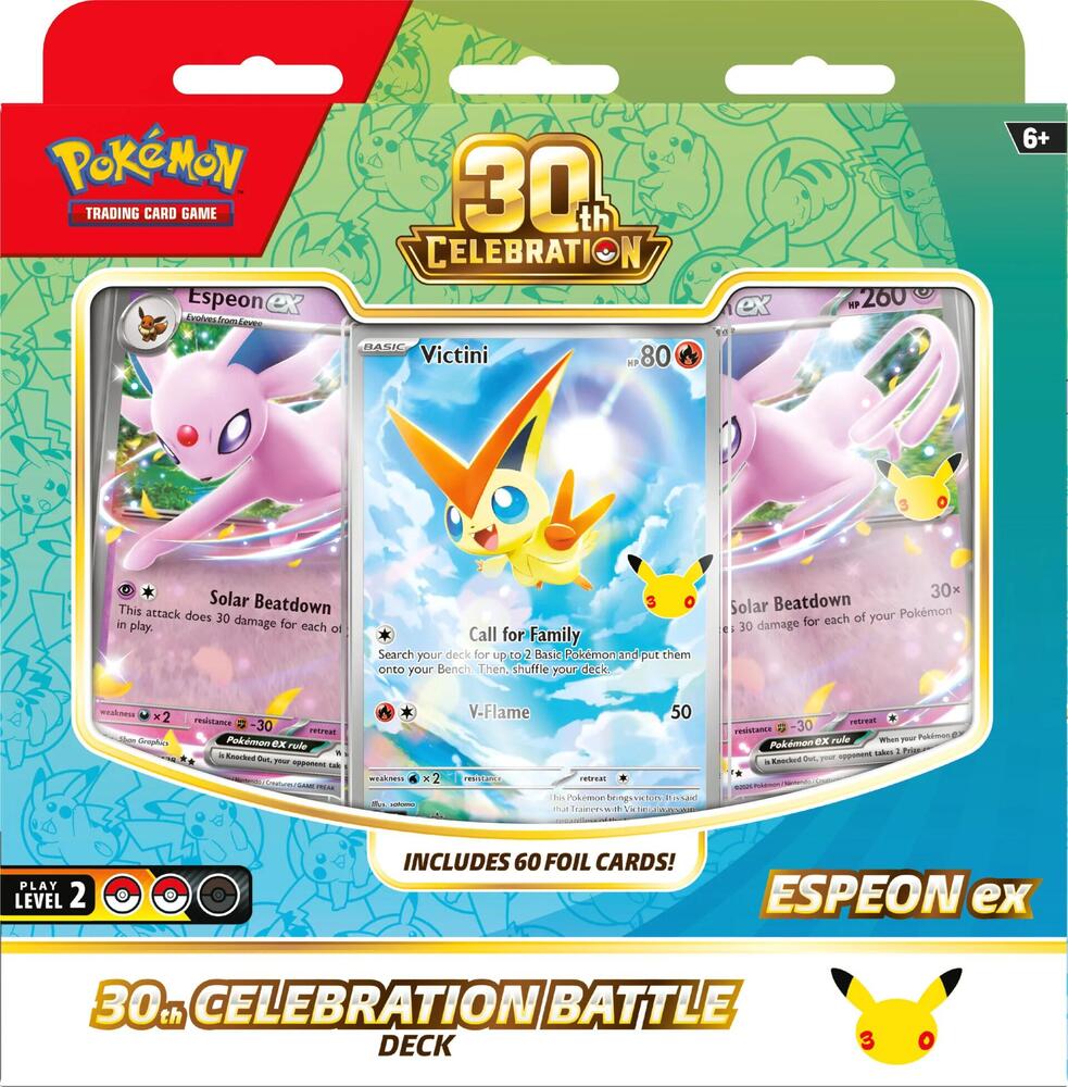 Pokemon TCG: Pokémon TCG: 30th Celebration (Anniversary) Battle Deck