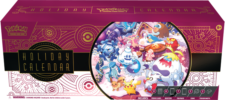 Pokemon Trading Card Game: Holiday Advent Calendar (2025)