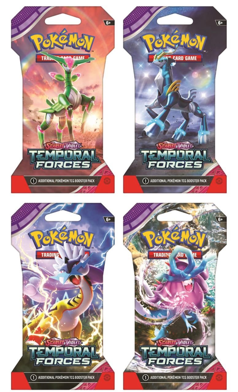 Temporal Forces Sleeved Booster Packs