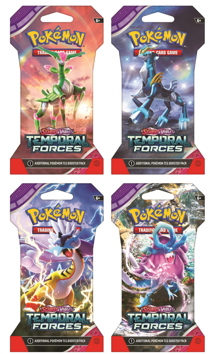 Temporal Forces Sleeved Booster Packs – Pokemon Plug