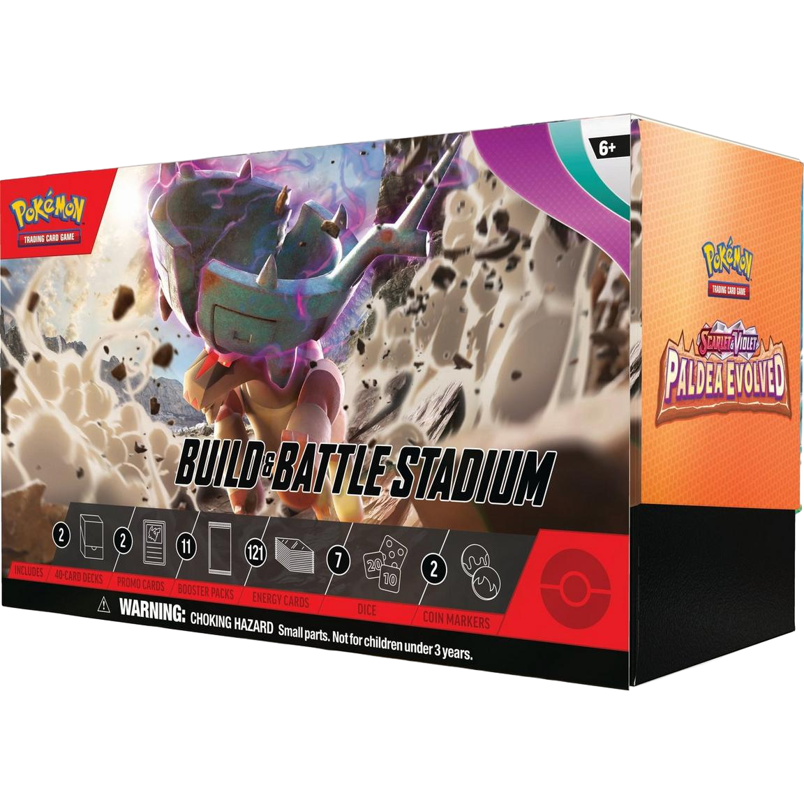 Pokémon TCG: Scarlet & Violet - Paldea Evolved Build & Battle Stadium