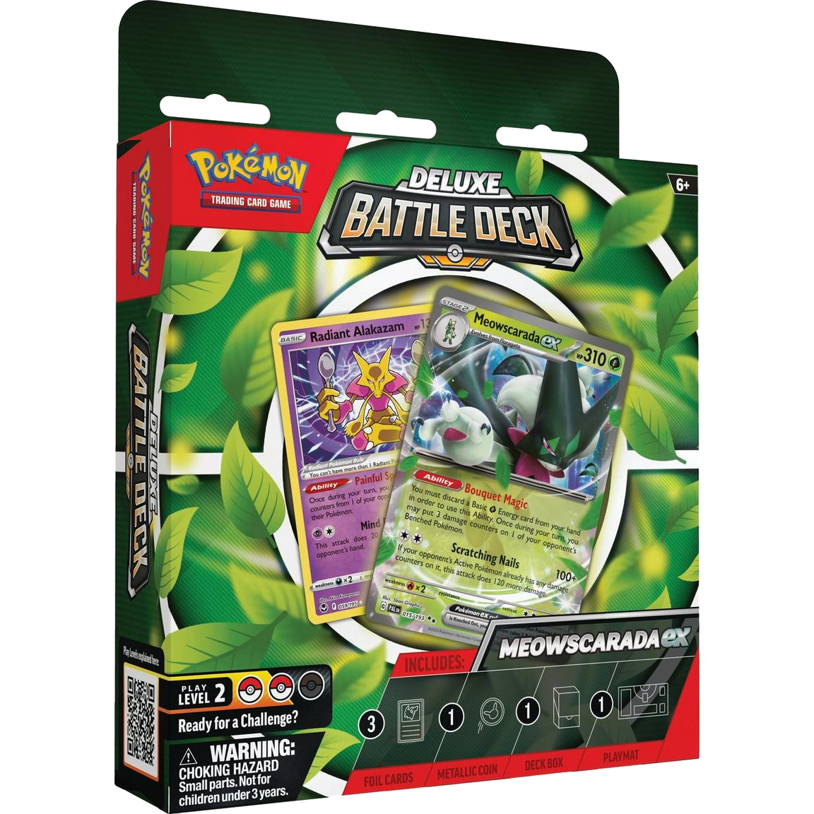 Pokémon TCG: Meowscarada ex or Quaquaval ex Deluxe Battle Deck