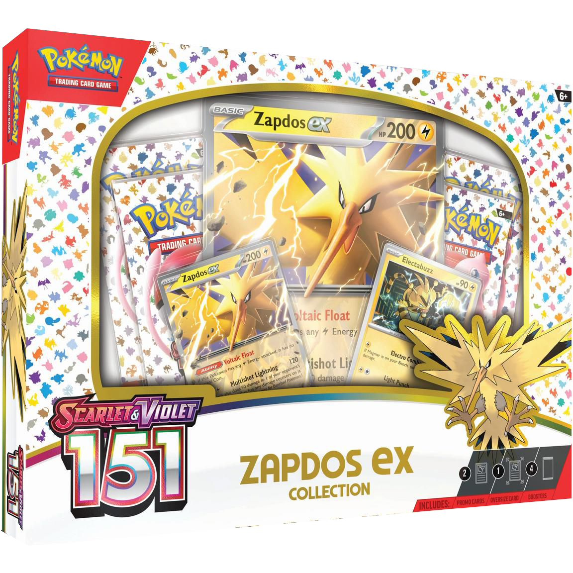 Pokémon TCG: Scarlet & Violet - 151 Collection - Zapdos ex