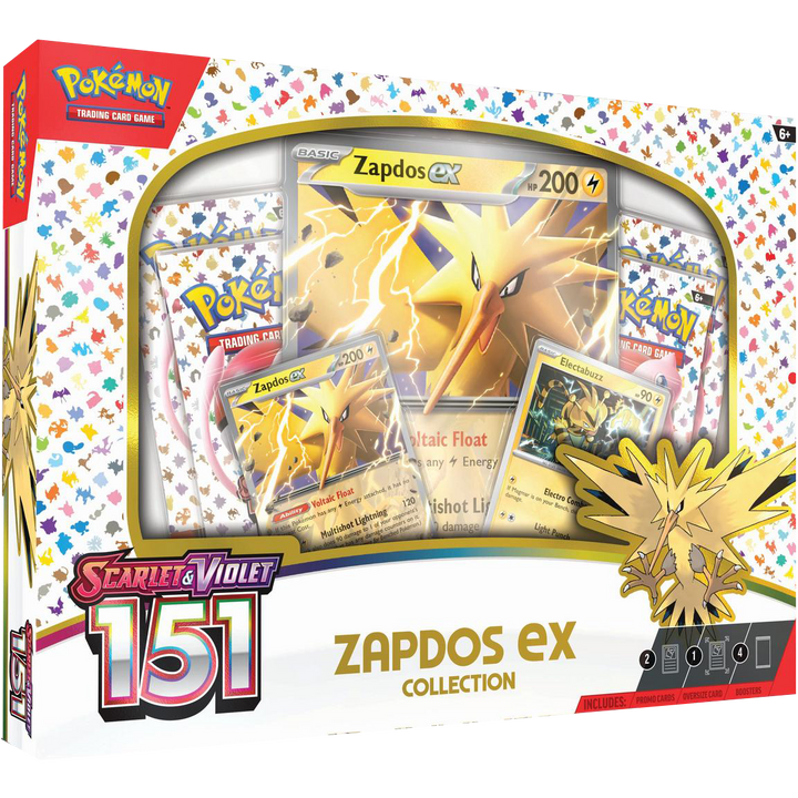 Pokémon TCG: Scarlet & Violet - 151 Collection - Zapdos ex
