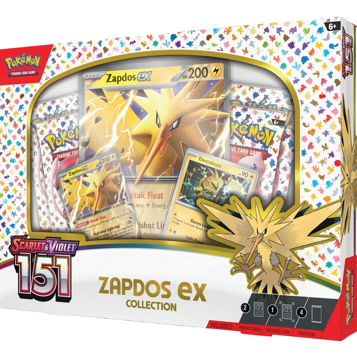 Pokémon TCG: Scarlet & Violet - 151 Collection - Zapdos ex