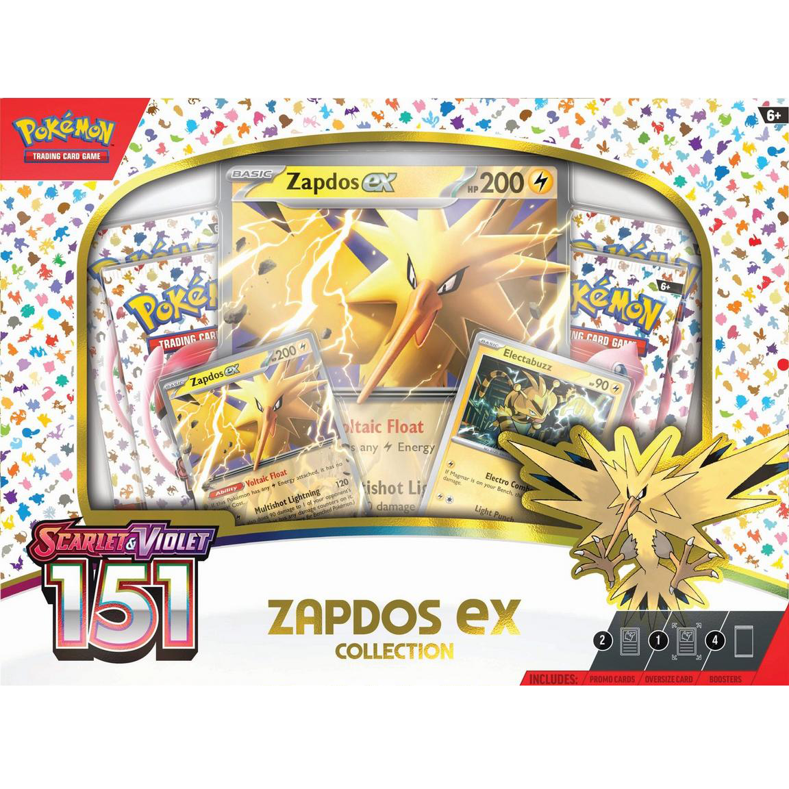 Pokémon TCG: Scarlet & Violet - 151 Collection - Zapdos ex