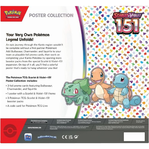 Pokémon TCG: Scarlet & Violet - 151 Collection - Poster Collection