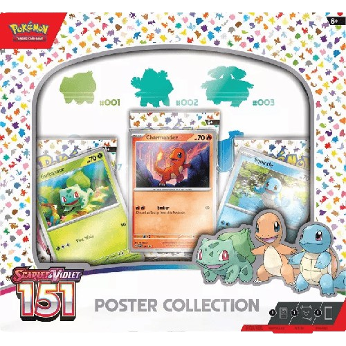 Pokémon TCG: Scarlet & Violet - 151 Collection - Poster Collection