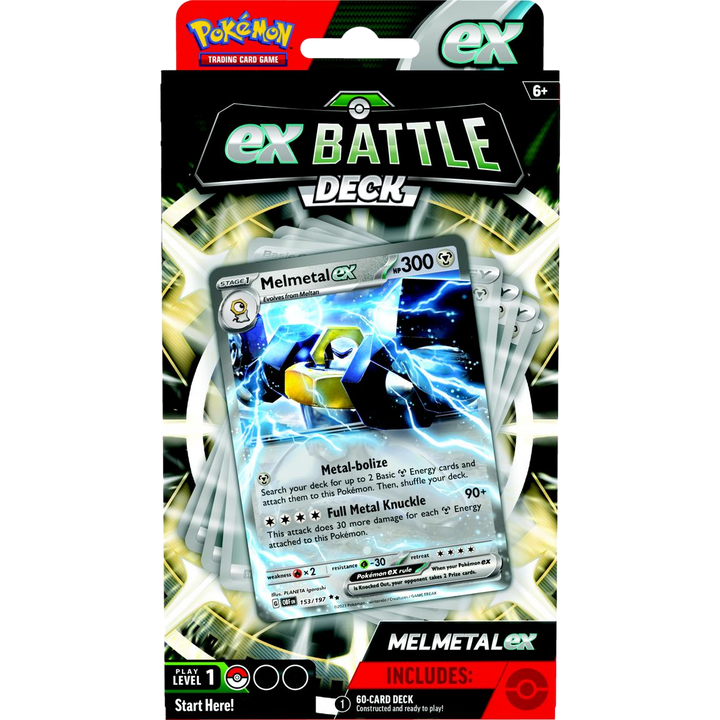Pokémon TCG: Melmetal ex or Houndoom ex Battle Deck