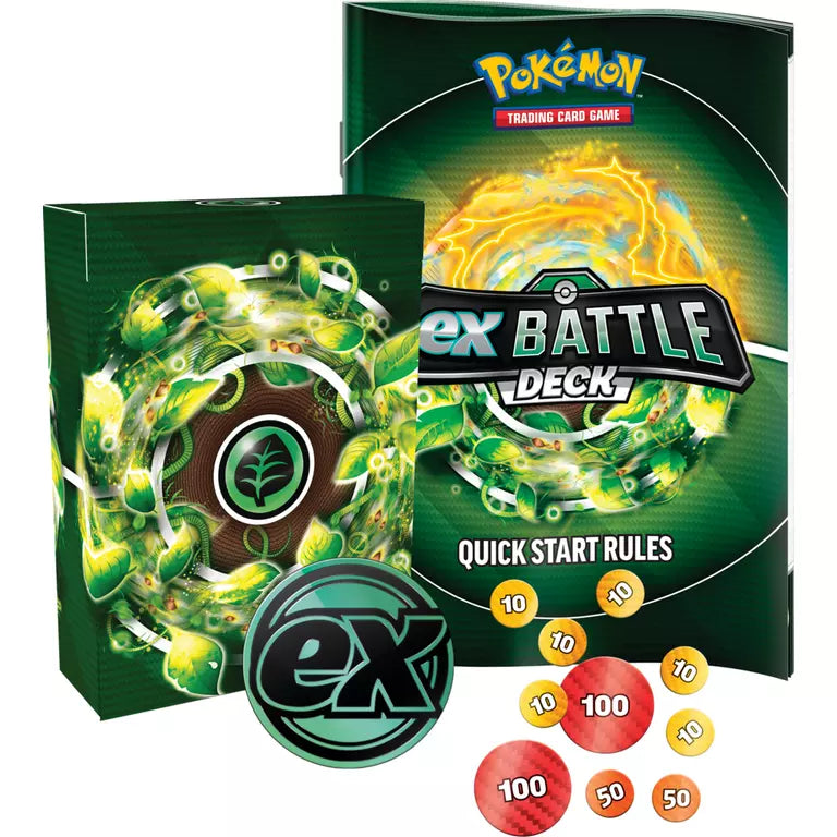 Pokémon TCG: Tapu Koko ex or Iron Leaves ex Battle Deck - PREORDER - RELEASE DATE 10/18/24