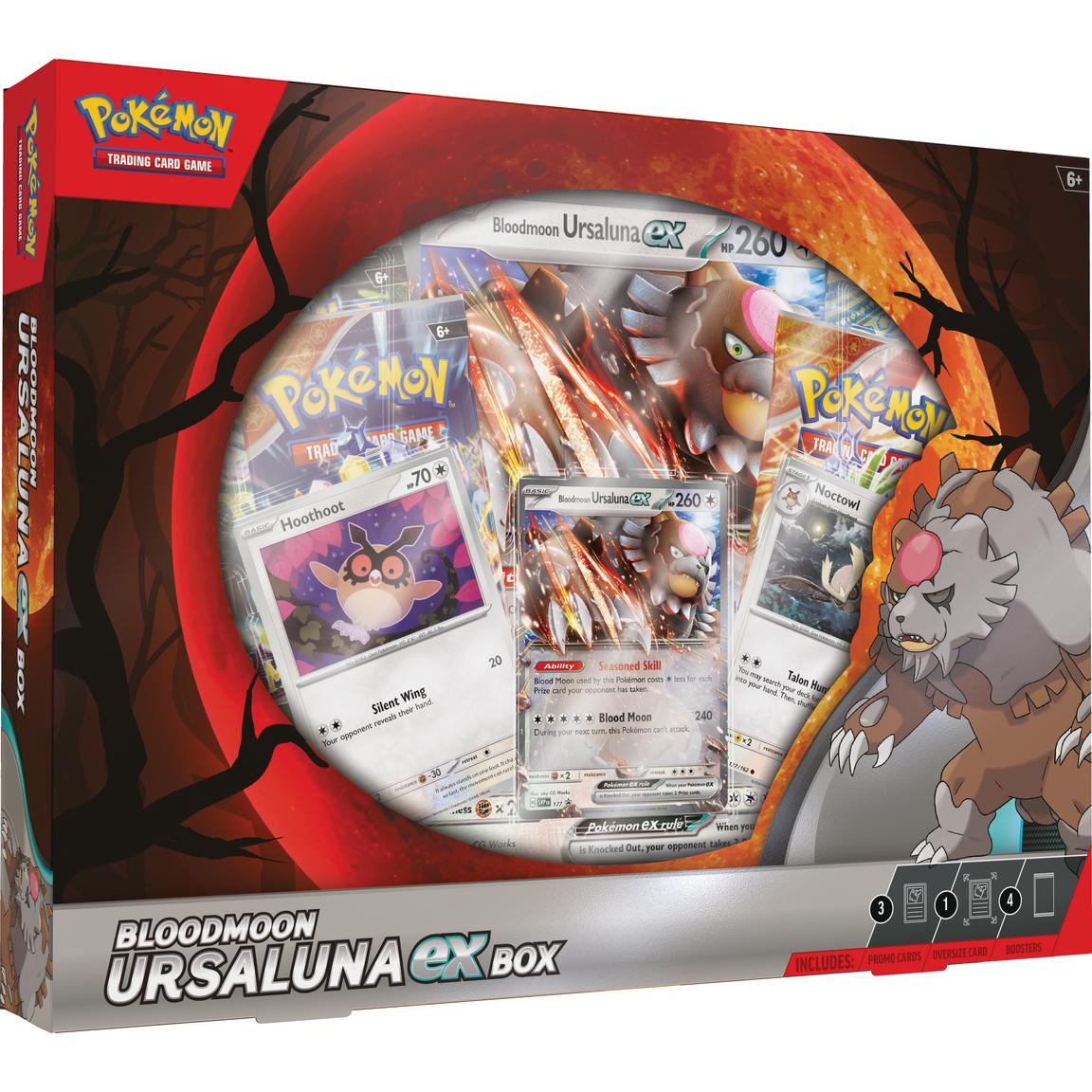 Pokémon TCG: Bloodmoon Ursaluna ex Box - PREORDER - RELEASE DATE 11/15/24