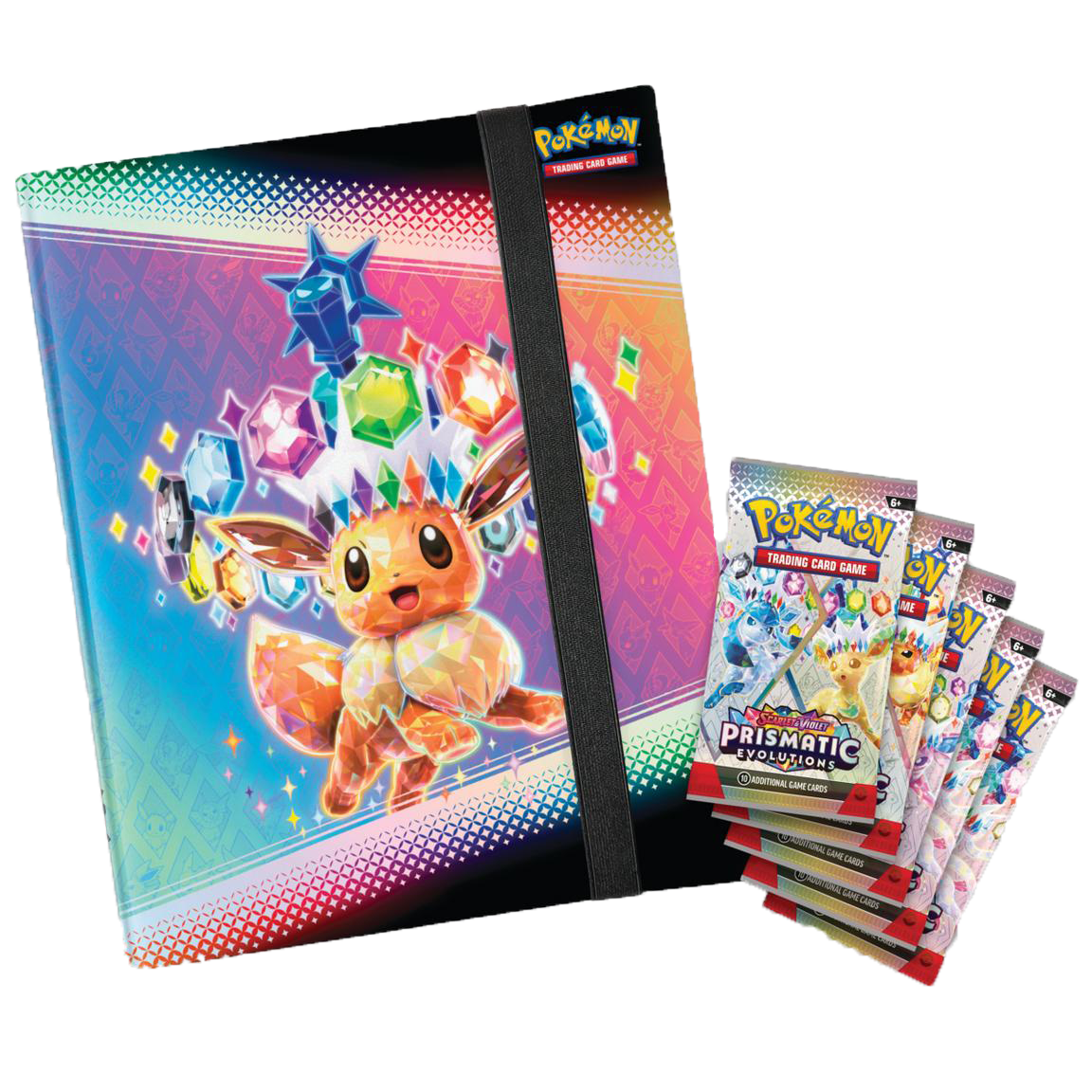 Pokémon TCG: Scarlet & Violet - Prismatic Evolutions - Binder Collection - PREORDER - RELEASE DATE 1/17/25