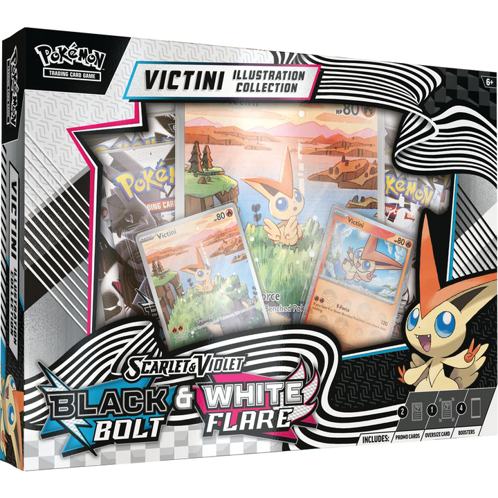 Unova Victini Illustration Collection (Black Bolt & White Flare)