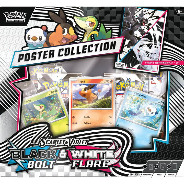 Unova Poster Collection (Black Bolt & White Flare)