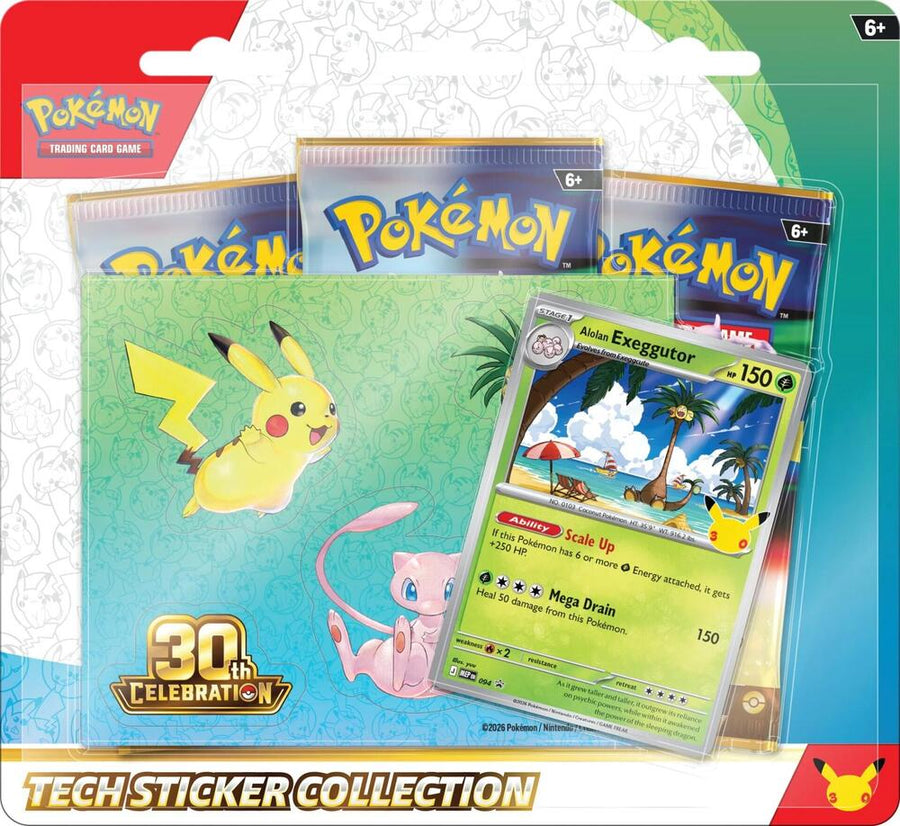 Pokémon TCG: 30th Celebration (Anniversary) 3-Pack Blister Booster