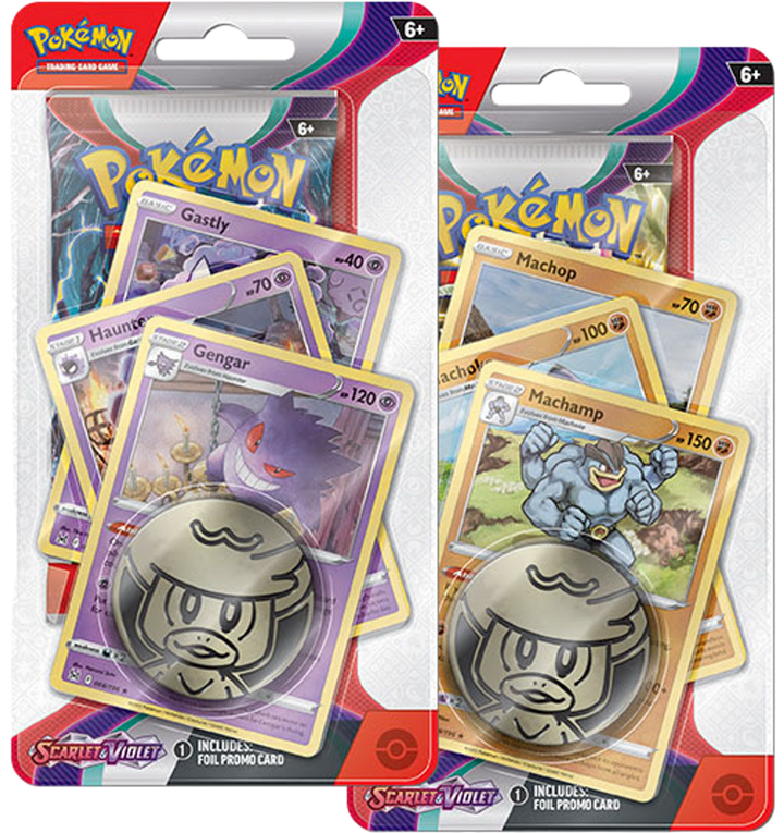 Pokémon TCG: Scarlet & Violet Base Set Checklane Blister Packs & Cases