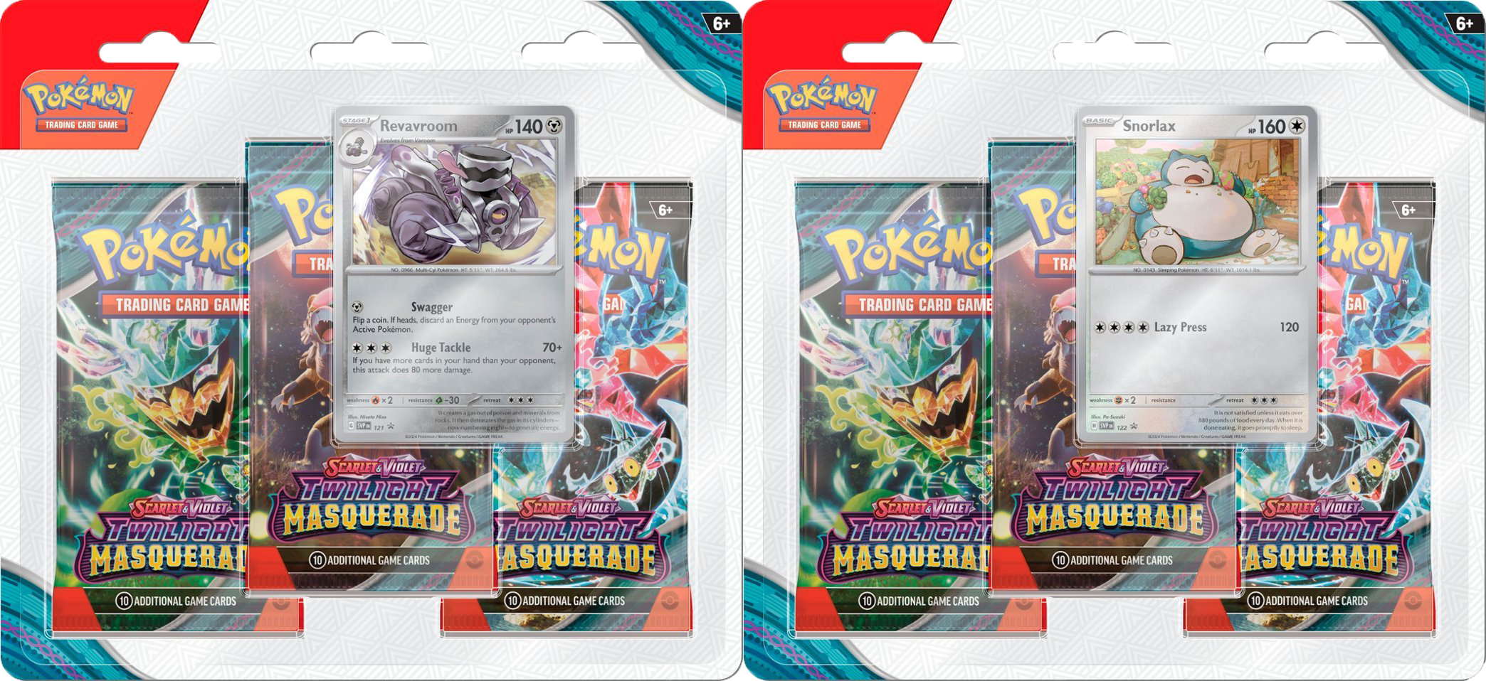 Twilight Masquerade 3-Pack Blister Packs & Cases - PREORDER - RELEASE DATE 5/24/24