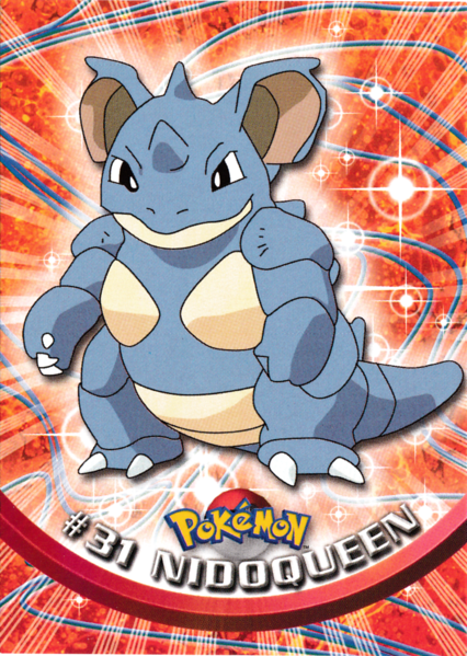Nidoqueen (31/76) [Topps Series 1 - TV Animation Edition]