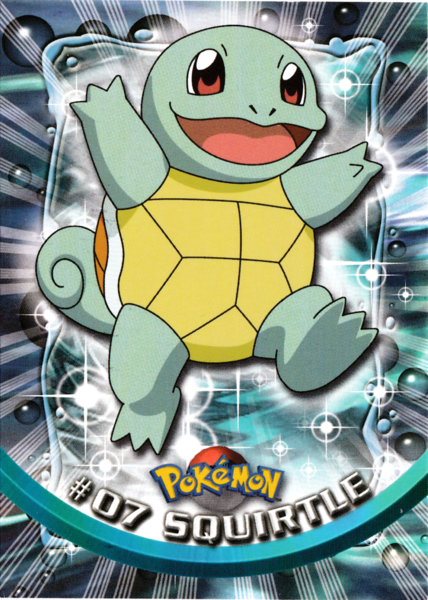 Squirtle (7/76) [Topps Series 1 - TV Animation Edition]