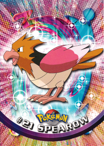Spearow (21/76) [Topps Series 1 - TV Animation Edition]