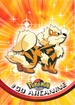 Arcanine (59/76) [Topps Series 1 - TV Animation Edition]