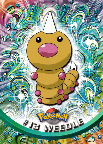 Weedle (13/76) [Topps Series 1 - TV Animation Edition]