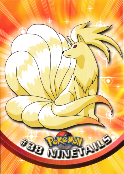 Ninetales (38/76) [Topps Series 1 - TV Animation Edition]