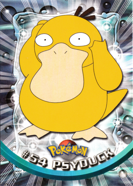 Psyduck (54/76) [Topps Series 1 - TV Animation Edition]
