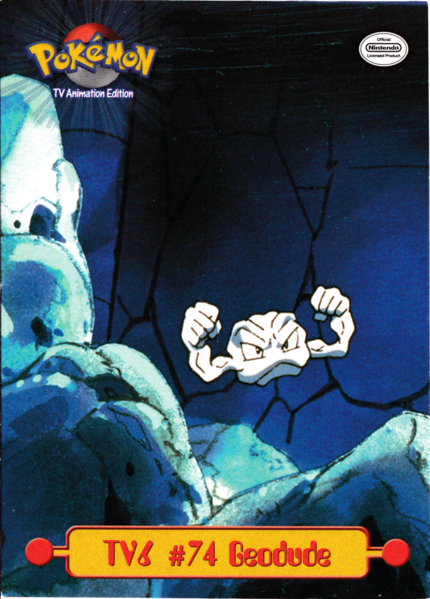 Geodude (TV6) [Topps Series 1 - TV Animation Edition]