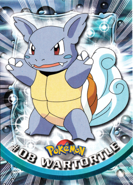Wartortle (8/76) [Topps Series 1 - TV Animation Edition]