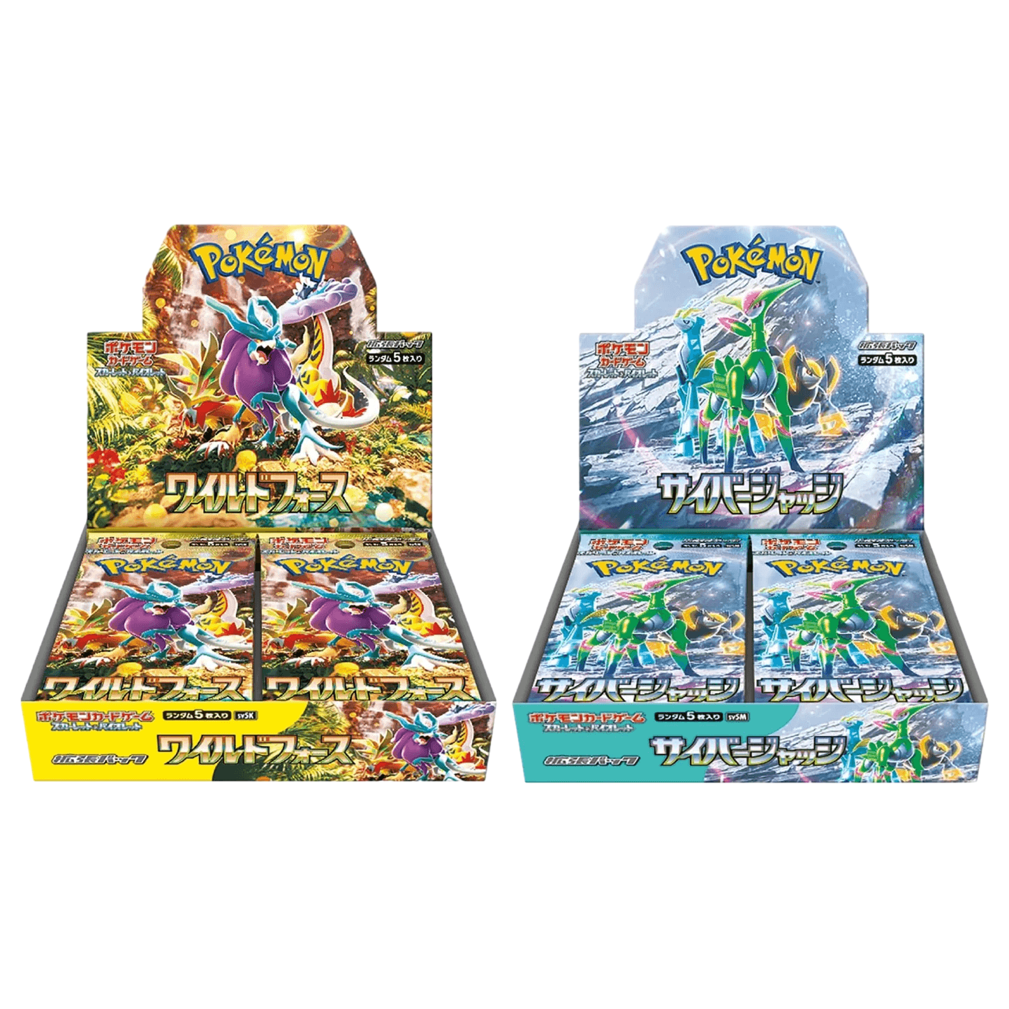 Japanese Pokémon - sv5M - Scarlet & Violet: Cyber Judge (Temporal Forces) - Booster Boxes & Packs