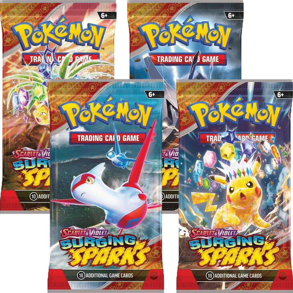 Pokémon TCG: Scarlet & Violet - Surging Sparks Booster Packs – Pokemon Plug
