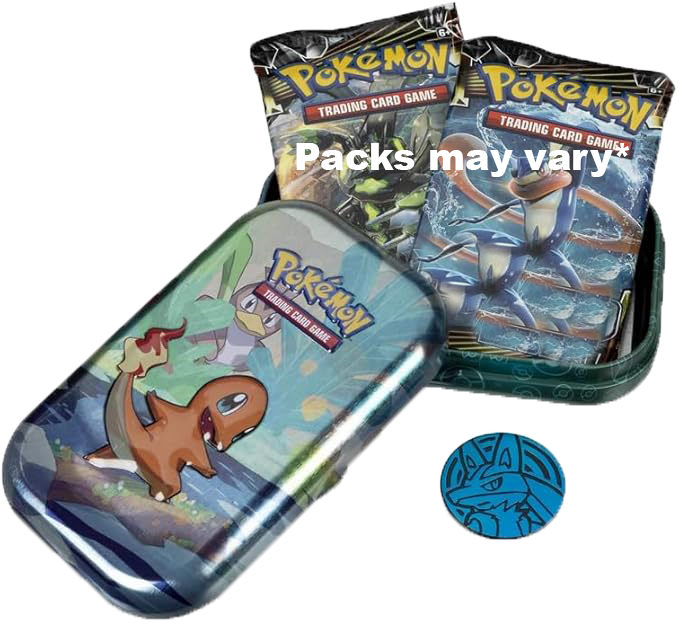 Pokémon TCG: Kanto Friends Mini Tins (2025 Reprint