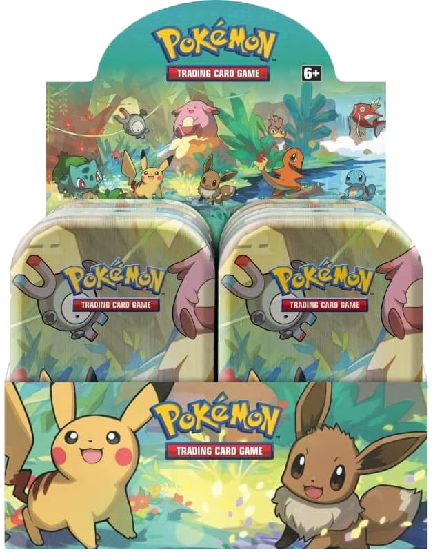 Pokémon TCG: Kanto Friends Mini Tins (2025 Reprint - Sword & Shield)