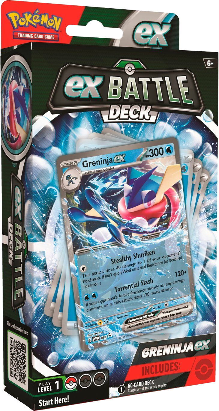 Pokémon TCG: Kangaskhan or Greninja ex Battle Deck