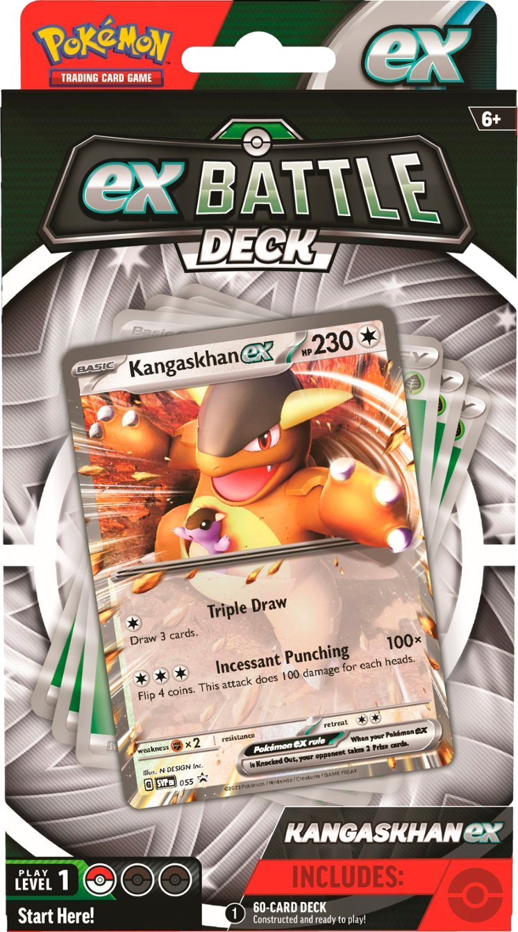 Pokémon TCG: Kangaskhan or Greninja ex Battle Deck