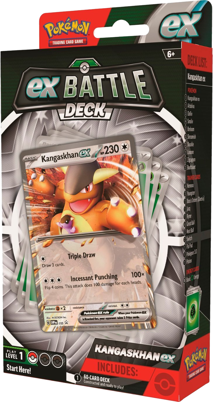 Pokémon TCG: Kangaskhan or Greninja ex Battle Deck