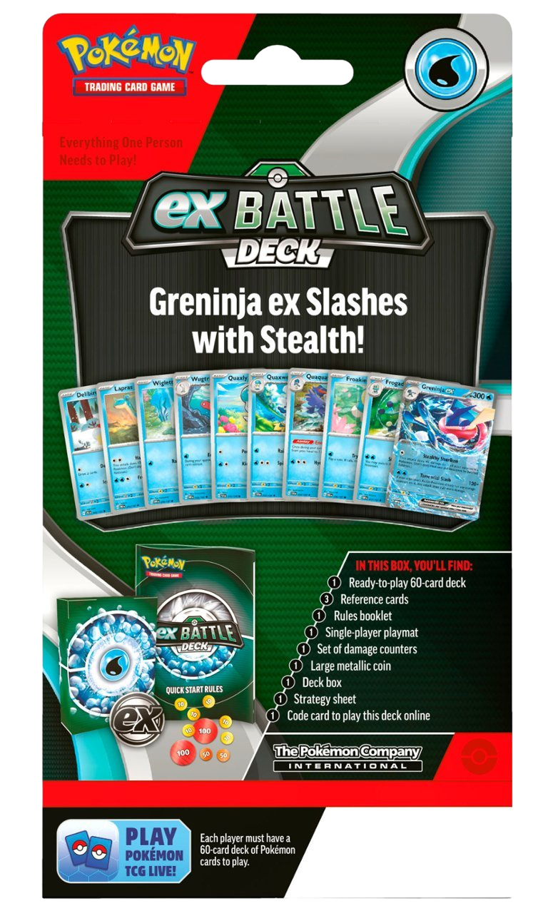 Pokémon TCG: Kangaskhan or Greninja ex Battle Deck