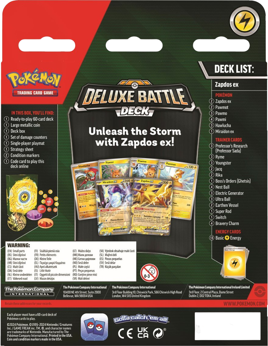 pokmon trading card game ninetales ex deluxe battle deck Foil English Deluxe Battle Decks offer a step up for players who are ready for a challenge FIRST LOOK Ninetales ex Deluxe
