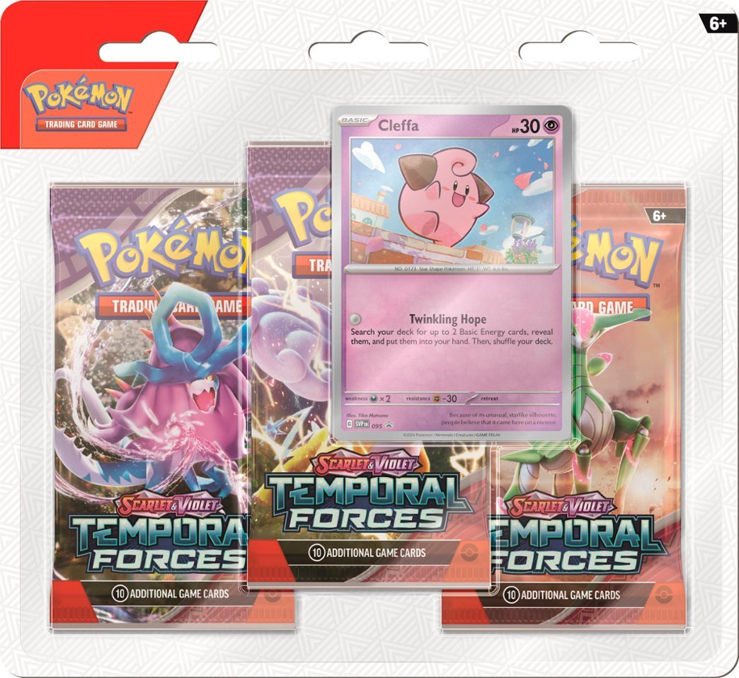 Temporal Forces 3-Pack Blister Packs & Cases